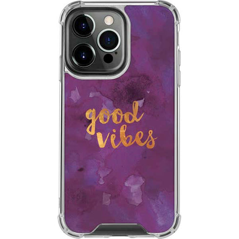 Good Vibes iPhone 15 Pro Clear Case